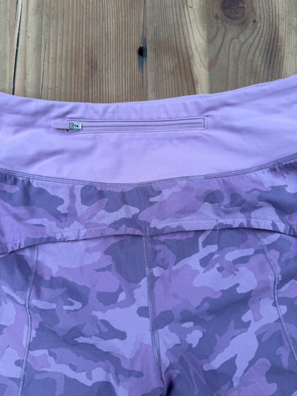 LULULEMON SPEED UP SHORT 4”-CAMO BRIER ROSE - Picture 4 of 4
